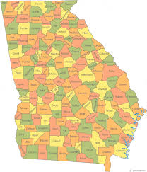 Georgia Map 